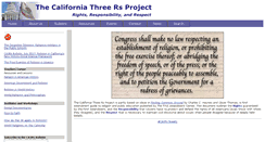 Desktop Screenshot of ca3rsproject.org